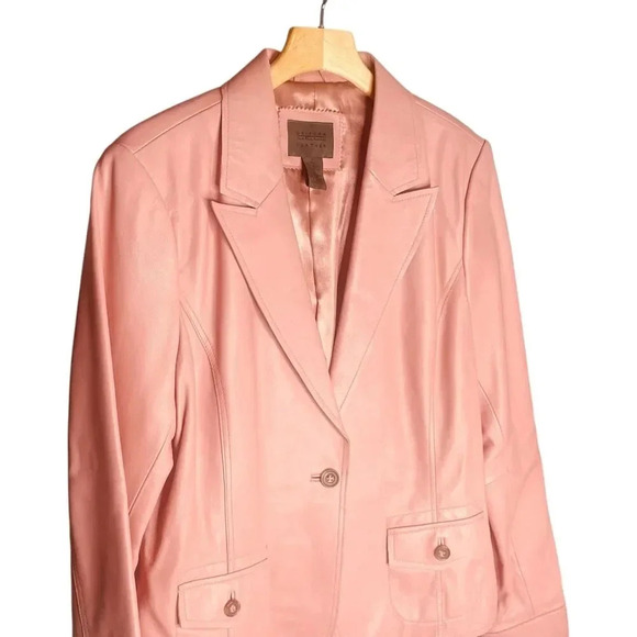 Uniform John Paul Richard Genuine Lame Leather Jacket - Picture 4 of 11